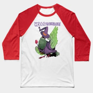 Wizard Pigeon Baseball T-Shirt